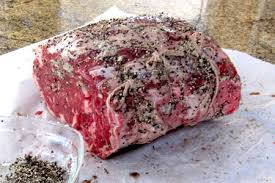 Make 4 slits on top of the rib roast and 4 on the bottom. Beef Rib Eye Roast With Mustard And Horseradish Recipe