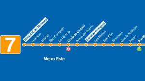 Se desplomó la línea elevada del metro, entre las estaciones tezonco y olivos, de la línea 12. Linea 7b De Metro Cerrara Por Obras Desde El 16 De Junio Hasta El 15 De Septiembre