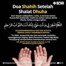 Doa Setelah Sholat Dhuha Shahih Contoh Soal Dan Materi Pelajaran 5