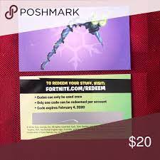Fortnite Minty Pick Axe Code Fortnite Coding Minty