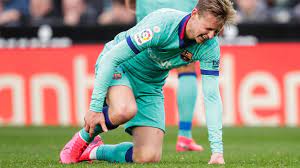 Barcelona's Frenkie De Jong suffers calf injury, out of Athletic clash -  ESPN