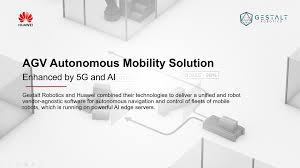 This platform, called the systems testbed for autonomous research (star), provides fully computerized access to all vehicle functions, including the star platform allows rapid testing of autonomous control system architectures, planning modules, adas systems, sensors, fusion. Hannover Messe Product 2021 Agv Autonomous Mobility Solution Huawei Technologies