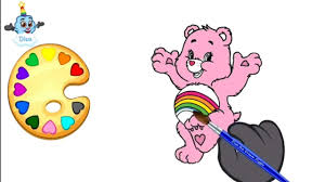 In this section, find a large selection of coloring pages the care bears. Care Bears Cheer Bear Coloring Pages For Kids Youtube