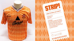 Blackpool football club fc badge enamel. Blackpool Fc On Twitter This Classic 89 90 Jersey Is One Of Three Blackpool Shirts To Go On Display At The Footballmuseum Find Out About The New Exhibition Strip How Football Got