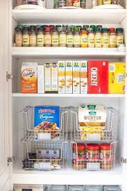 9 Tips For Organizing A Pantry These Great Wire Baskets Are Perfect If You Need To Grab Kitchen Cupboard Storage Kitchen Pantry Storage Small Kitchen Storage
