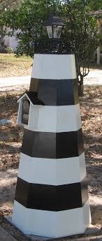 Lighthouse tier / pathway lights. Lighthouse Mailbox Finewoodworking