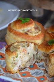 Bouchee A La Reine Au Poulet Champignons Et Bechamel Le Sucre Sale D Oum Souhaib