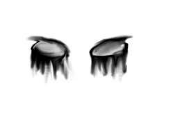 Crying Eyes A Black White Speedpaint Drawing By Cynthiadrake89 Queeky Draw Paint