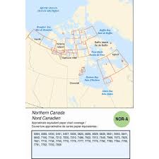 Canadian Hydrographics Nor A Electronic Navigational Charts Enc Northern Canada