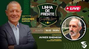 Avner Shemesh ​é o Convidado do Linha de Frente com Diógenes Lucca