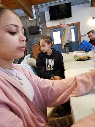 Day 2 winter camp..... another windy day Carol O'Dell