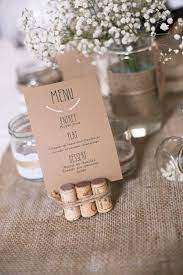 Mariage Diy Champetre Et Vintage Decoration Romantique Menu Mariage Champetre Decoration Mariage Deco Mariage
