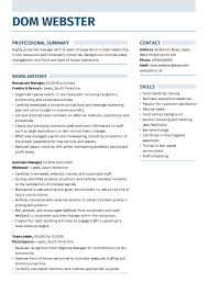 In the same way that you might reference resume samples, the following restaurant manager cover letter example will help you to write a cover letter that best highlights your experience and qualifications. Restaurant Manager Cv Examples Tips Templates Myperfectcv