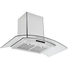 Ancona Hotte De Cuisine De 36 Po 600 Pi3 Min Convertible En Verre A Fixation Murale En Aci Home Depot Canada