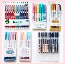 Pin By Soo S On Cosas Para Comprar Bullet Journal Essentials Muji Pens Pens Markers