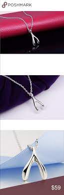 Wishbone Necklace Womens Jewelry Necklace Wishbone Necklace Necklace Brands