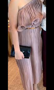 This rose gold prom dress proves all that glitters is gold. Innit Curl Dress In Rose Gold Color Women S Fashion Tops Sleeveless On Carousell