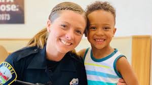 Carmel officer befriends son of fallen IMPD Ofc. Breann Leath