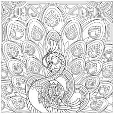 Favorite add to wolf & peacock nighttime coloring design ledger size page pdf ghostwhaleart. Peacocks Coloring Pages For Adults