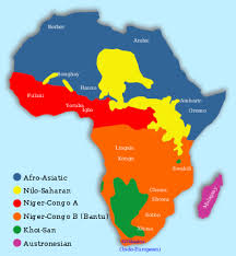 African Theme Party Ideas Languages Of Africa Language Families Map