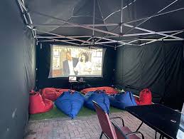 Party Tent Cinema Set up 1 | Major ...