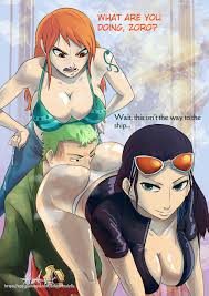 Rule34 - If it exists, there is porn of it  doktor malefic, nami, nico  robin, roronoa zoro  4586462