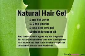 Aside from using gel it to style hair, some people apply it to relax their front hair; Diy Natural Hair Gel With Aloe Vera For All Hair Types Beautymunsta Free Natural Beauty Hacks And More
