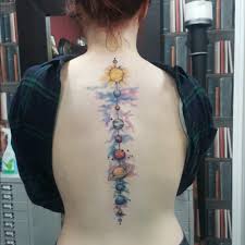 Tattoo Uploaded By Klaire Ader Solar System Tattooapprentice Solarsystemtattoo Suntattoo Earthtattoo Spinetattoo Backtattoo Worldfamousink 310066 Tattoodo