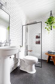 Modern, rustic, contemporary, classic or single or double sinks configuration! Black And White Industrial Bathroom Cherished Bliss
