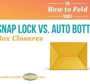 How to Fold Snap Lock Box vs. Auto Bottom Box - Tutorial | Fantastapack
