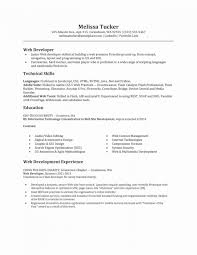 27 Web Developer Cover Letter Resume Cover Letter Examples Resume Examples Resume Template Examples