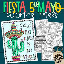 570 x 442 · jpeg. Cinco De Mayo Coloring Pages Fiesta Printables By Bricks And Border