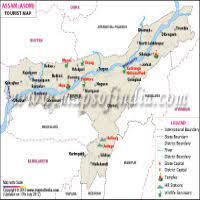 Buy or subscribe to flightaware's airport database (airport name, icao/iata codes, location, etc.) Assam Travel District And City Information Map