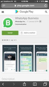 For iphone users, the app is available for download on the app store. Whatsapp Business Is Now Available On Google Play Store Google Play Store Business Google Play