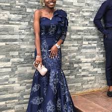 Amazing Aso Ebi Gown Styles For Slim Ladies 2019 Dezango Facebooktwitterwhatsappaddthis Fashio African Print Dresses African Fashion Women African Fashion