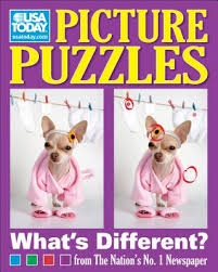 Instantly play your favorite free online games including card games, puzzles, brain games & dozens of others, brought to you by games usa today. Usa Today Picture Puzzles What S Different Usa Today Puzzles 9 Paperback Women Children First