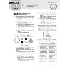 Kertas soalan peperiksaan, ujian, pertengahan tahun, akhir tahun, kbat, karangan, buku teks tahun 1, 2, 3, 4, 5 (tahun 2021) dan prasekolah. Get Ready Upsr 2021 Sains Kertas 1 Tahun 5