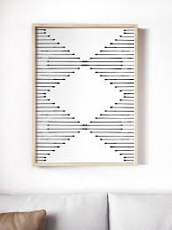 Bedroom Wall Diy Black And White Wall Decor Minimalist Printable Wall Art Summer Sun Home Art Geometric Wall Art Minimalist Wall Art Wall Printables