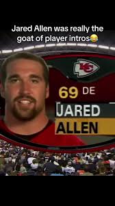Jared allens iconic nfl intros #nfl #funny #goofynfl