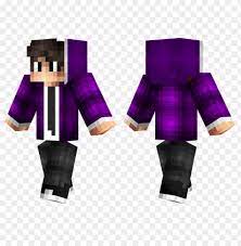 The minecraft skin, purple dream, was posted by hans liebestaube. Minecraft Skins Dark Purple Skin Png Image With Transparent Background Toppng