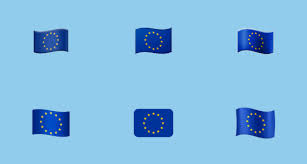 Die europäische kommission schlägt einen haushaltsentwurf vor; Flag For European Union Emoji