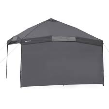 Quick shade 12 x 12 weekender 144 we144 canopy instant pop up canopy tent quik shade (select color). Ozark Trail 12 X 12 Gazebo Sun Wall Dark Grey Walmart Com Walmart Com