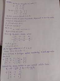 How can i find the eigenvector corresponding to the eigenvalue. Solved 1 Construct A 33 Non Triangular Matrix Which Has Three Distinct Eigenvalues Determine Eigenvalues And Corresponding Eigenvectors Course Hero