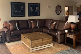 We work with some phenomenal manufacturers to bring you the highest quality distressed leather sofas, distressed leather love seats, acid washed leather furniture, distressed leather sectionals, and more. Rustic Western Sectional Sofas Mountain High Furniture Colorado