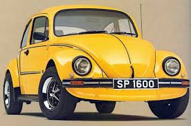 Image result for Rallye Yellow 1976 Beetle