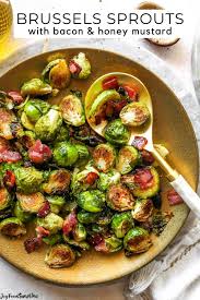 This Roasted Brussel Sprouts With Bacon Recipe Will Convert Even The Most Unlikely Person Into A Sprou Bacon Brussel Sprouts Sprouts With Bacon Brussel Sprouts