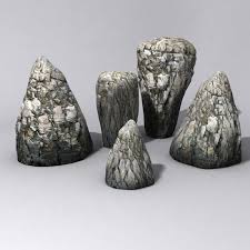 Free Rocks 01 3d Model 3d Model Free Rocks Simple Character