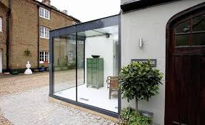 How To Get The Perfect Glass Extension Real Homes Glass Extension Contemporary Home Offices Traditional House