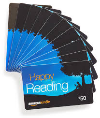 Amazon Com 50 Gift Cards Pack Of 10 Amazon Kindle Card Design Gift Card Reading Gifts 50th Gifts