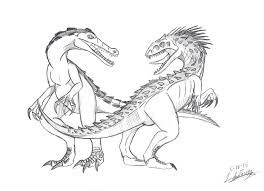 Download or print this amazing coloring page: Indominus Rex Dinosaur Coloring Pages Coloring And Drawing